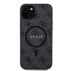 Guess PU Leather 4G Colored Ring MagSafe Case for iPhone 14 Pro Brown цена и информация | Чехлы для телефонов | hansapost.ee