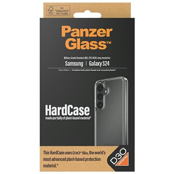 PanzerGlass HardCase Samsung Galaxy S24 цена и информация | Telefonide kaitsekaaned ja -ümbrised | hansapost.ee