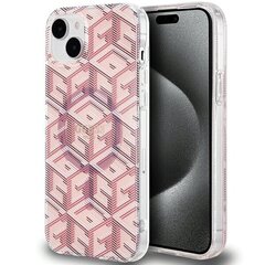 Guess GUHMP15SHGCUSTGP iPhone 15 | 14 | 13 6.1" różowy|pink hardcase IML GCube MagSafe цена и информация | Чехлы для телефонов | hansapost.ee