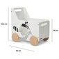 Kinderkraft Racoon hoiukast ratastel, 54x55.5x35 cm hind ja info | Hoiukastid ja korvid | hansapost.ee