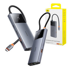 Baseus Metal Gleam 2 Series цена и информация | Адаптеры, USB-разветвители | hansapost.ee