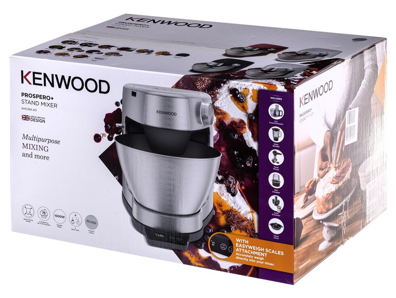 Kenwood KHC29A.X0SI hind ja info | Köögikombainid | hansapost.ee