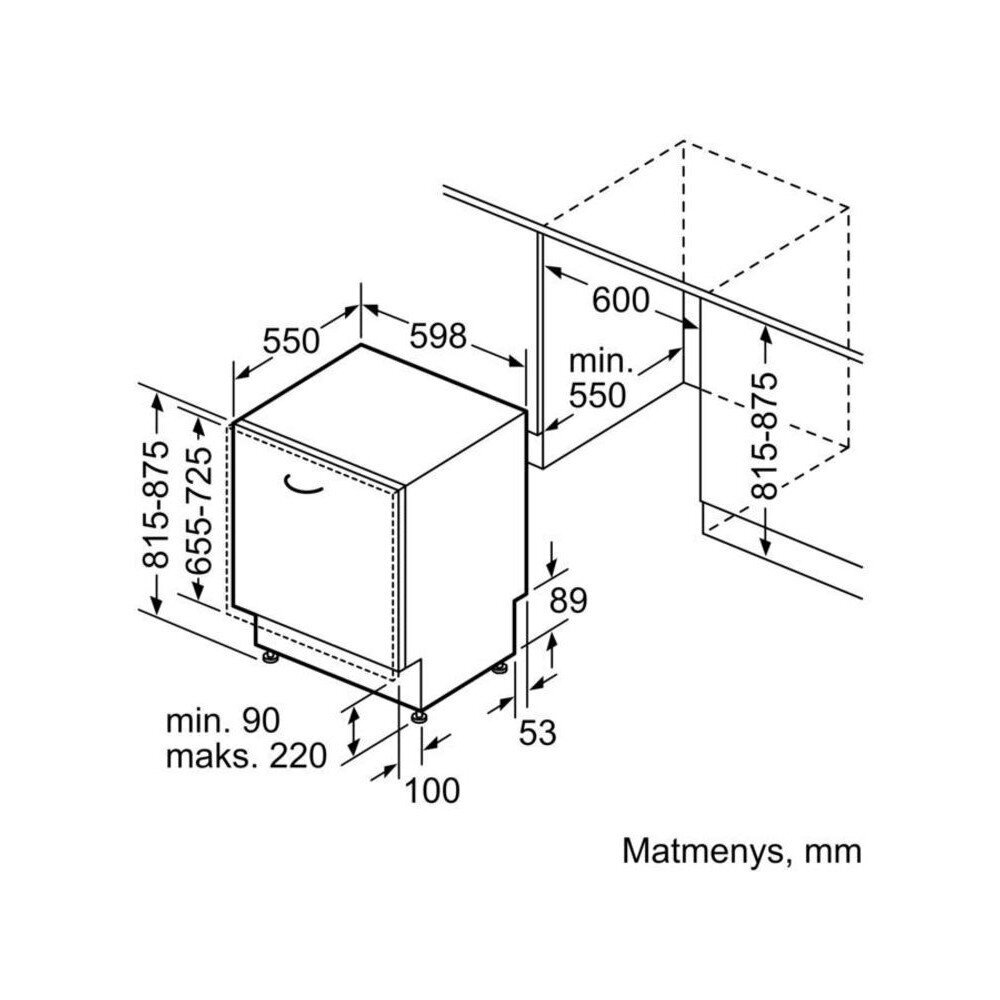 Siemens SN61HX08VE цена и информация | Nõudepesumasinad | hansapost.ee