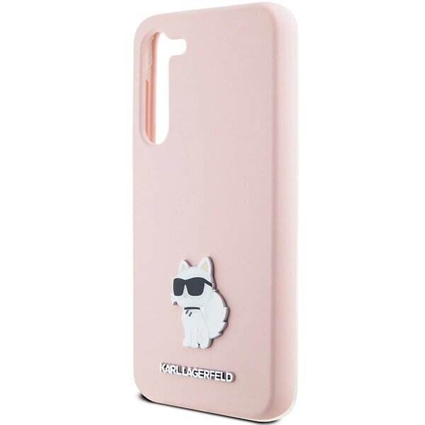 CG Mobile Karl Lagerfeld Silicone Choupette Metal Pin цена и информация | Telefonide kaitsekaaned ja -ümbrised | hansapost.ee