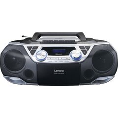 Lenco CD-raadio Lenco SCD120SI, must/hõbe hind ja info | Raadiod ja äratuskellad | hansapost.ee