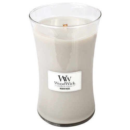 WoodWick lõhnaküünal Warm Wool 609,5 g hind ja info | Küünlad, küünlajalad | hansapost.ee