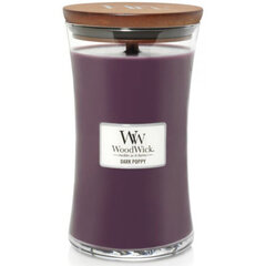 WoodWick lõhnaküünal Dark Poppy 275.0 g hind ja info | Küünlad, küünlajalad | hansapost.ee