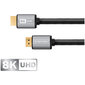 Kruger Matz, HDMI, 1,8 m цена и информация | Juhtmed ja kaablid | hansapost.ee