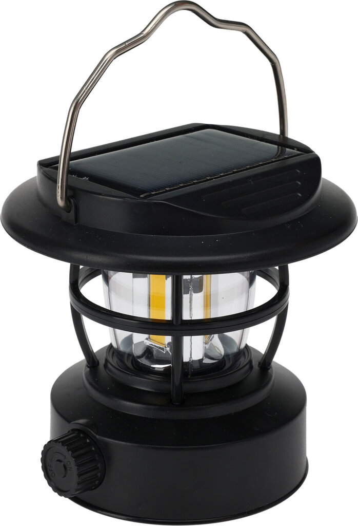 Matkataskulamp koos päikesepaneeliga Redcliffs, 14,5cm 1W, roheline цена и информация | Pealambid, matkalambid | hansapost.ee