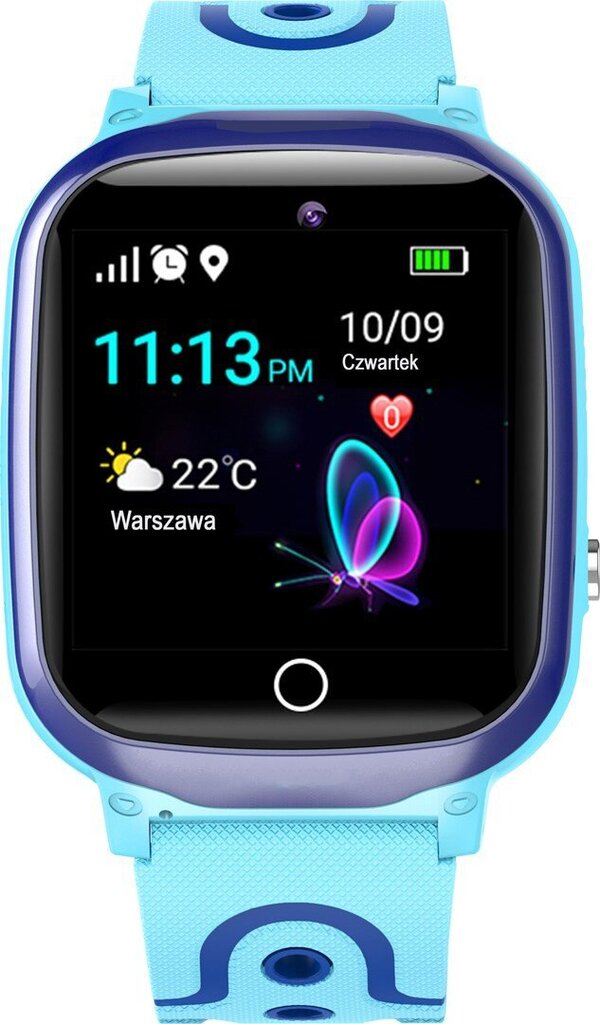 GoGPS Smartwatch K17 Blue цена и информация | Nutikellad, laste nutikellad | hansapost.ee
