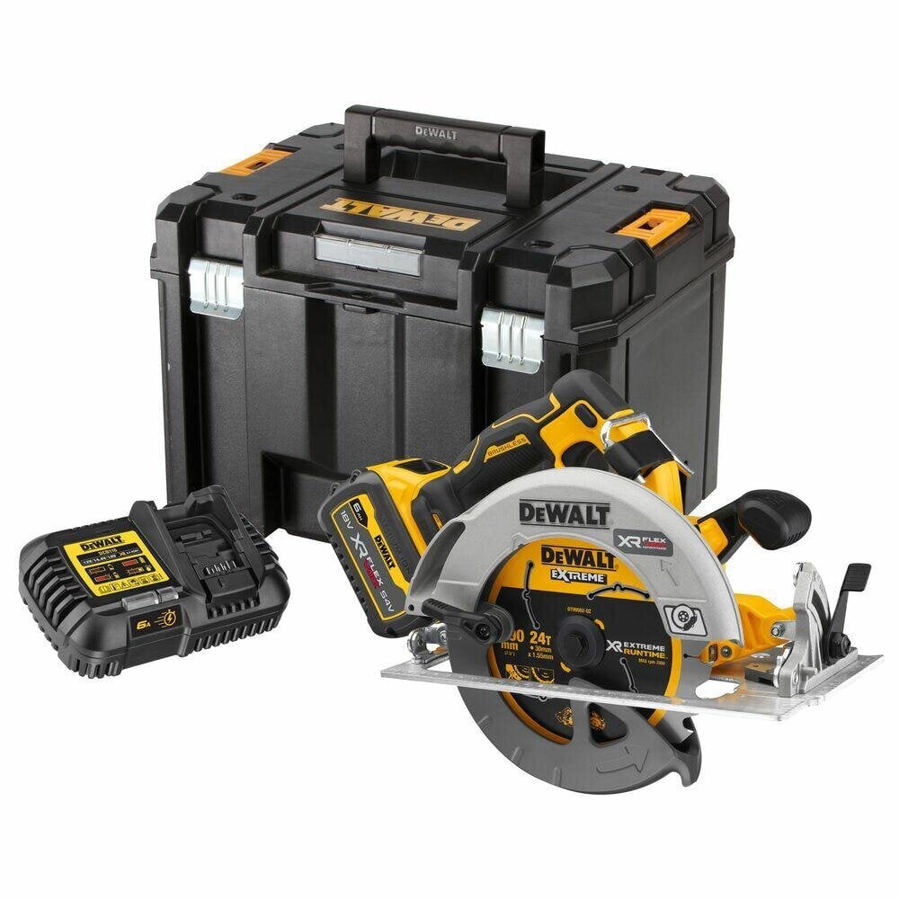 Ketassaag Dewalt 18V flexvolt advantage 1x6.0Ah 190mm tstak Dcs573T1 hind ja info | Elektrilised saed, ketassaed ja tarvikud | hansapost.ee