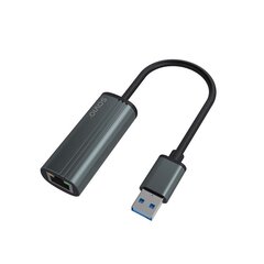 Adapteris Savio USB-A 3.1 Gen 1 - RJ-45 Gigabit Ethernet цена и информация | Адаптеры, USB-разветвители | hansapost.ee