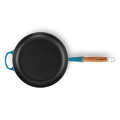 Чугунная сковорода с деревянной ручкой &Oslash; 28 см  цена и информация | Cковородки | hansapost.ee