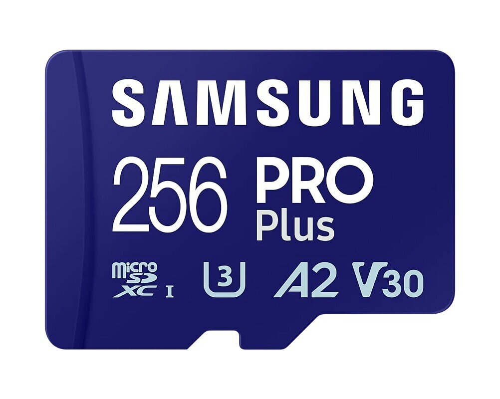 Samsung microSD Card SB PRO Plus 256 GB цена и информация | Mälukaardid mobiiltelefonidele | hansapost.ee