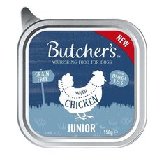 Корм с курятиной Butcher's Original Junior цена и информация | Консервы для собак | hansapost.ee