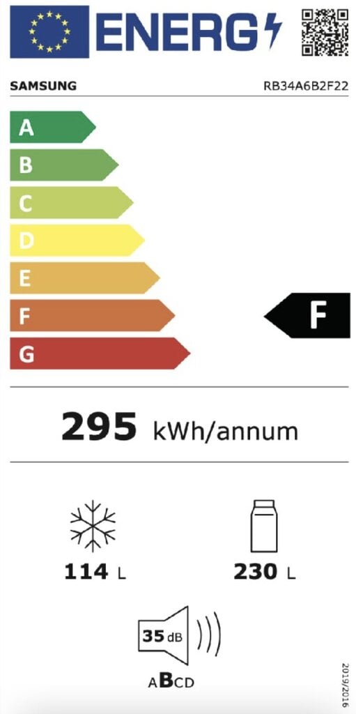 Samsung RB34A6B2F22 цена и информация | Külmkapid-külmikud | hansapost.ee