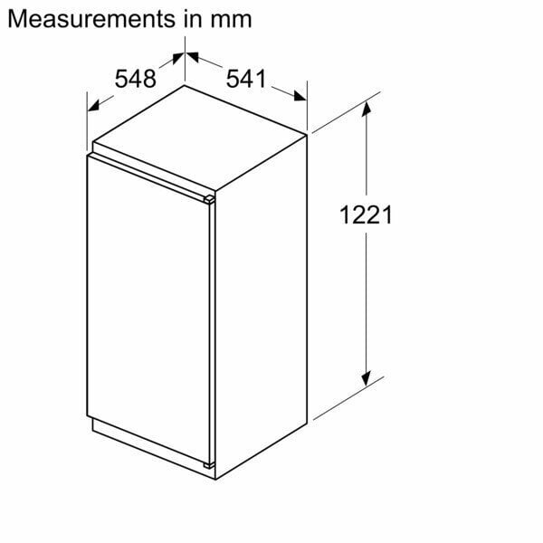 Bosch KIR41NSE0 hind ja info | Külmkapid-külmikud | hansapost.ee