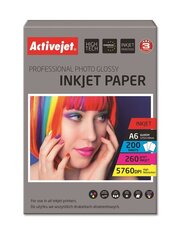 Фотобумага Activejet AP6-260GR200 для струйных принтеров цена и информация | Канцелярские товары | hansapost.ee
