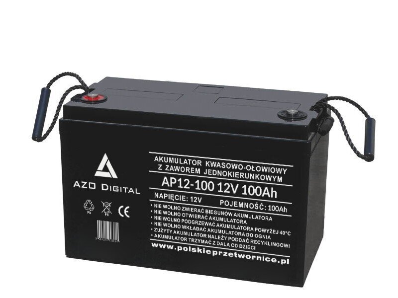 Aku Vrla Agm Azo Digital AP12-100, 12V, 100Ah цена и информация | Autoakud | hansapost.ee