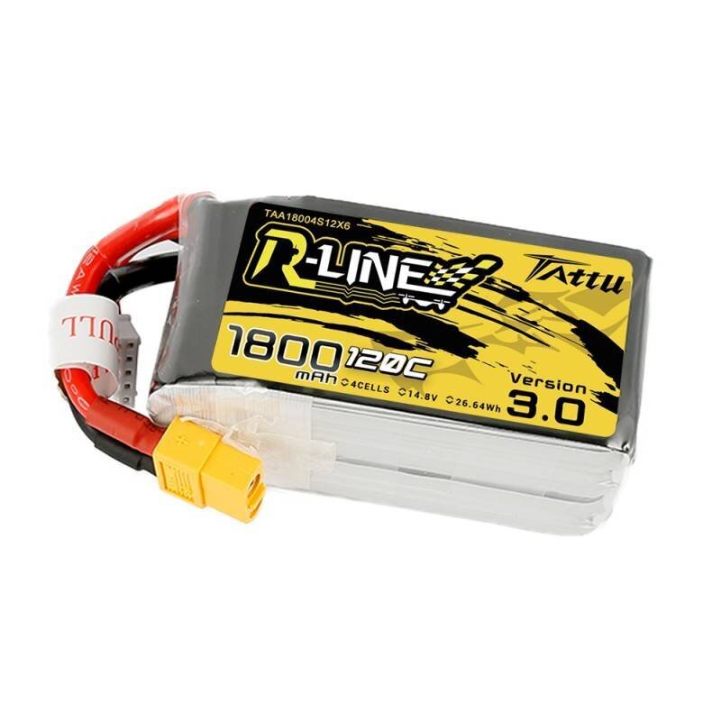 Aku Tattu R-line 3.0 1800mAh 14,8v 120c 4S1p XT60 hind ja info | Nutiseadmed ja lisatarvikud | hansapost.ee