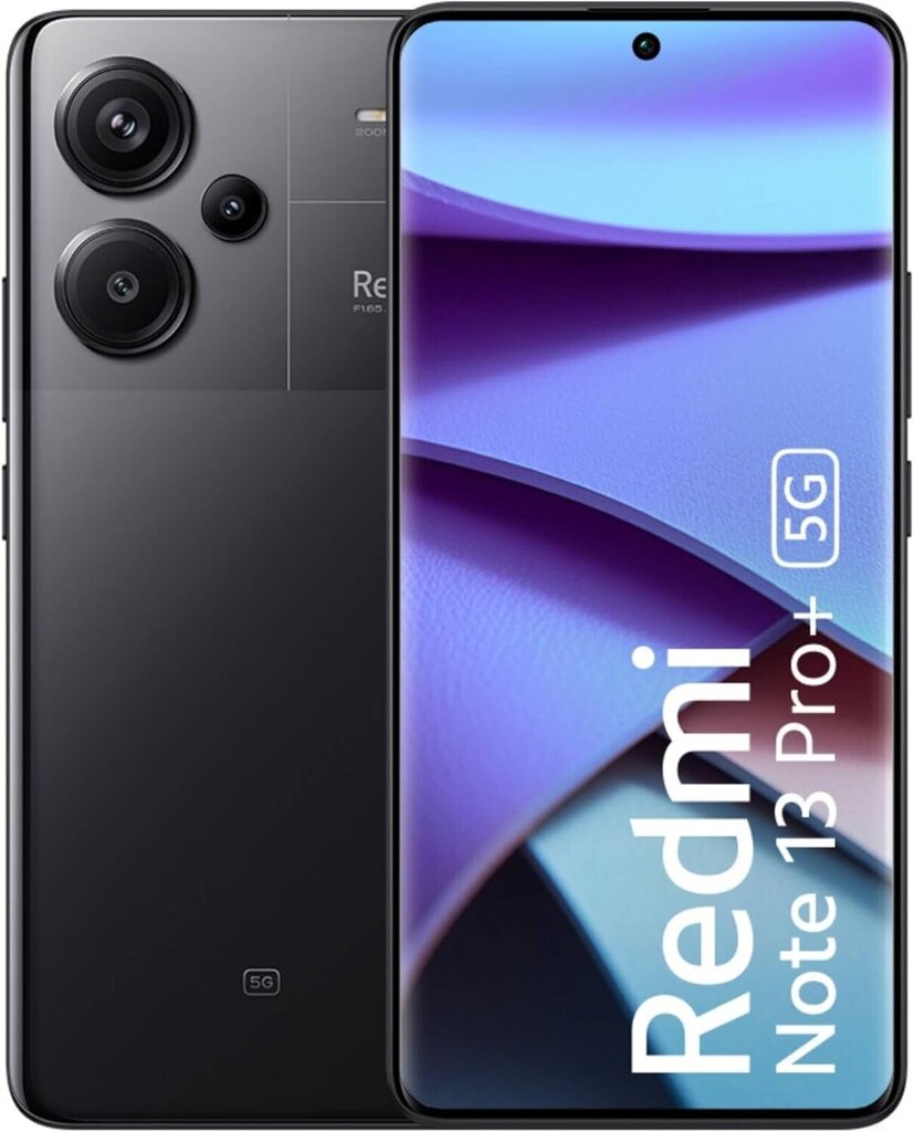 Xiaomi Redmi Note 13 Pro Plus 8/256GB 5G DS Midnight Black цена и информация | Telefonid | hansapost.ee