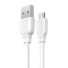 Кабель USB-Micro Remax Pro, 1м (белый) цена и информация | Кабели для телефонов | hansapost.ee