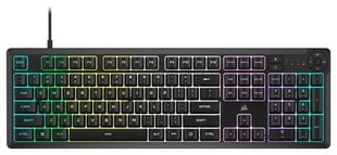 Corsair K55 Core RGB (CH-9226C65-NA) цена и информация | Клавиатура с игровой мышью 3GO COMBODRILEW2 USB ES | hansapost.ee