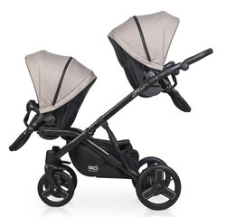 Универсальная коляска для двойни Easy go 2 of Us, Серо-коричневый цвет цена и информация | EasyGo Товары для детей и младенцев | hansapost.ee