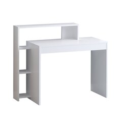 Учебный стол Асир, 95x117x45 см, белый цена и информация | Компьютерные, письменные столы | hansapost.ee
