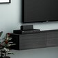 TV alus Asir, 180x26x31,4 cm, must цена и информация | Televiisori alused | hansapost.ee
