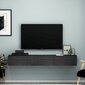 TV alus Asir, 180x26x31,4 cm, must hind ja info | Televiisori alused | hansapost.ee