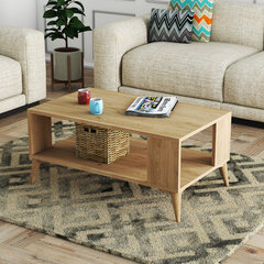 Kohvilaud, Asir, 90x54x41,6 cm, beež price and information | Coffee tables | hansapost.ee