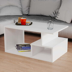 Kohvilaud, Asir, 90x54x42 cm, valge price and information | Coffee tables | hansapost.ee