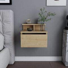 Öökapp Asir, 39,8x31,9x35 cm, beež price and information | Nightstands | hansapost.ee