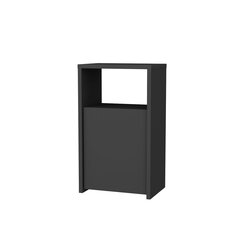 Тумбочка Asir, 36x25,3x61,4 см, серый цена и информация | Ночные шкафы | hansapost.ee
