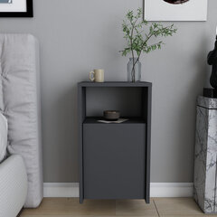 Тумбочка Asir, 36x25,3x61,4 см, серый цена и информация | Ночные шкафы | hansapost.ee