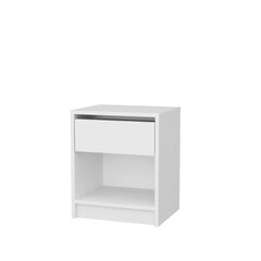 Öökapp Asir, 44,6x35,9x52,8 cm, valge price and information | Nightstands | hansapost.ee