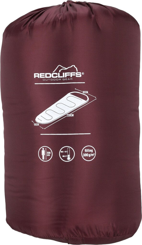 Magamiskott Redcliffs 300g, 230x80 cm, tumesinine цена и информация | Magamiskotid | hansapost.ee