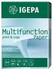 Многофункциональная копировальная бумага Igepa А4, 80 г/м2 цена и информация | Тетради и бумажные товары | hansapost.ee