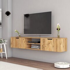 TV alus Asir, 160x30x30 cm, pruun hind ja info | Televiisori alused | hansapost.ee