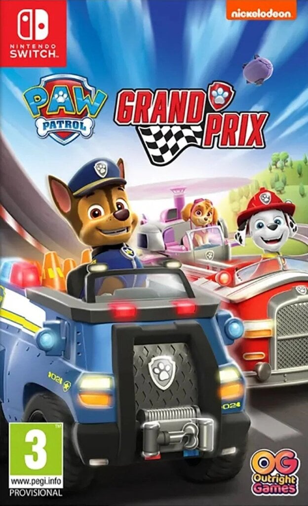 Paw Patrol: Grand Prix (Nintendo Switch game) Pre-order hind ja info | Konsooli- ja arvutimängud | hansapost.ee