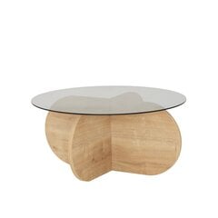 Kohvilaud Asir, 75x35x75cm, beež/must price and information | Coffee tables | hansapost.ee