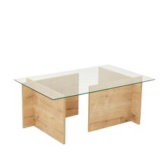 Кофейный столик Asir, 105x40x65см, бежевый цена и информация | Журнальные столики | hansapost.ee