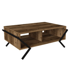 Kohvilaud Asir, 90x38x60cm, pruun price and information | Coffee tables | hansapost.ee