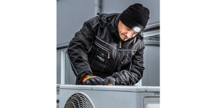Talvine töömüts taskulampiga NEO 81-621 hind ja info | Tööriided | hansapost.ee