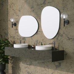 Peegel Asir, 50x75x0,18cm, hõbe price and information | Bathroom mirrors | hansapost.ee