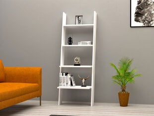 Стеллаж Asir, 56x150x30 см, белый цена и информация | Полки | hansapost.ee