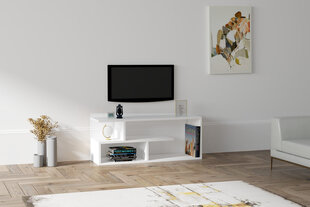 TV alus Asir, 100x40x29,6 cm, valge hind ja info | Televiisori alused | hansapost.ee
