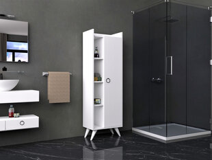 Шкафчик для ванной Asir, 50х140х31,8 см, белый цена и информация | Шкафчики для ванной | hansapost.ee