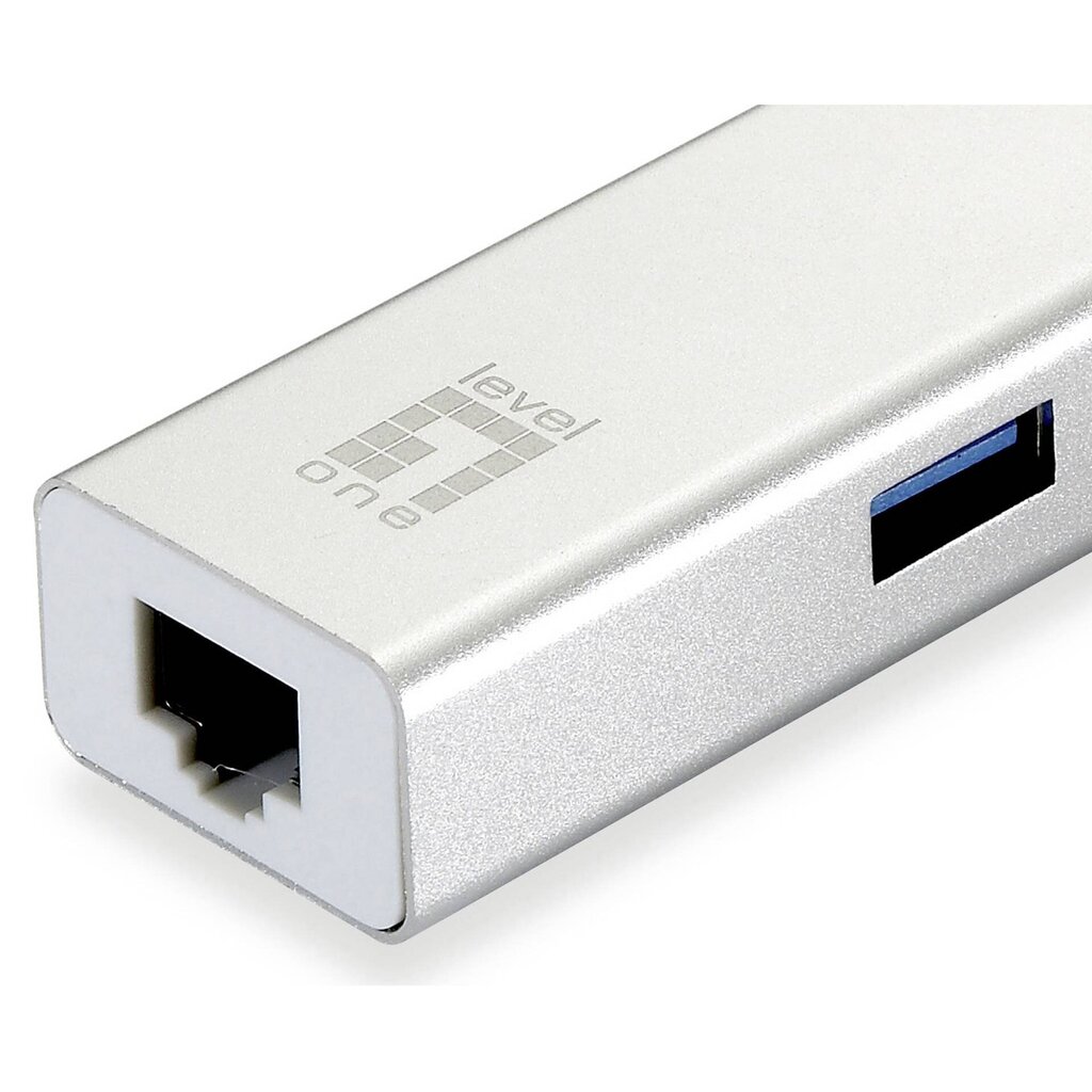 LevelOne USB-0504 hind ja info | USB adapterid ja jagajad | hansapost.ee